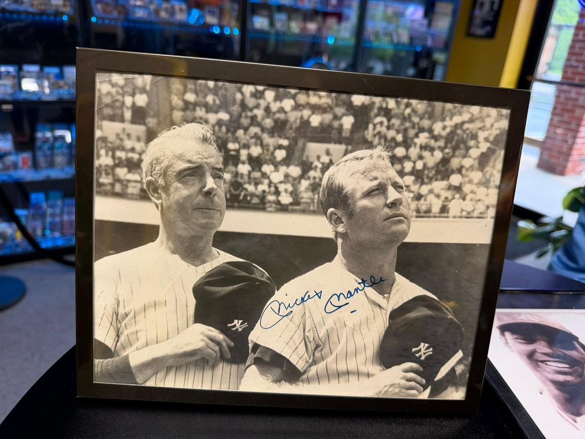 Signed memorabilia